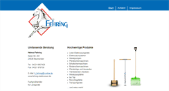 Desktop Screenshot of fehring-elektrozaun.de
